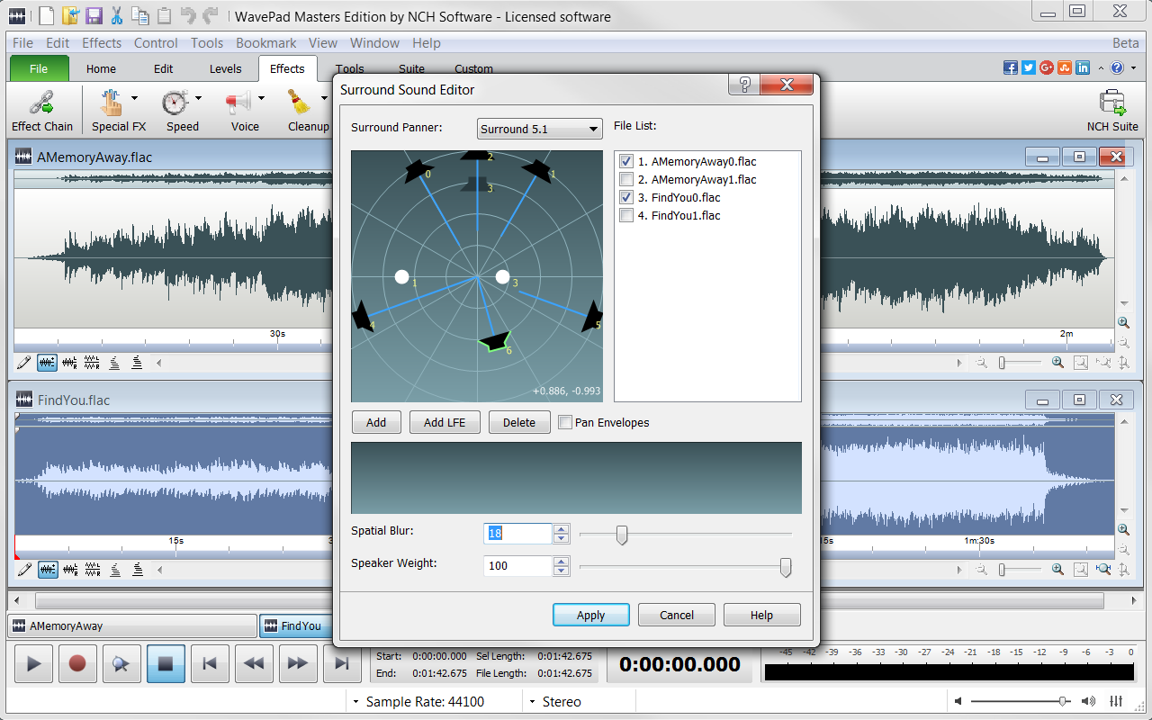 wavepad sound editor free for mac